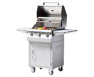 The WL-3B model of 3 burner gas grill was developed by ITA gas grill manufacturer for BBQ job more convenient.