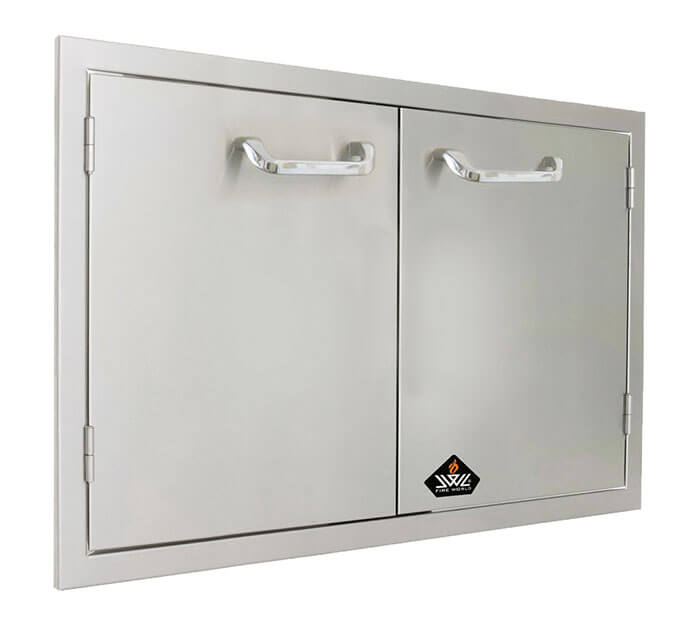 Stainless Steel Double Door