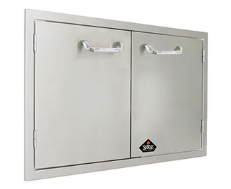 Stainless Steel Double Door