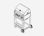 The WL-33000 model of 3 burner gas and charcoal grill was developed by ITA gas grill manufacturer for BBQ job more effective.